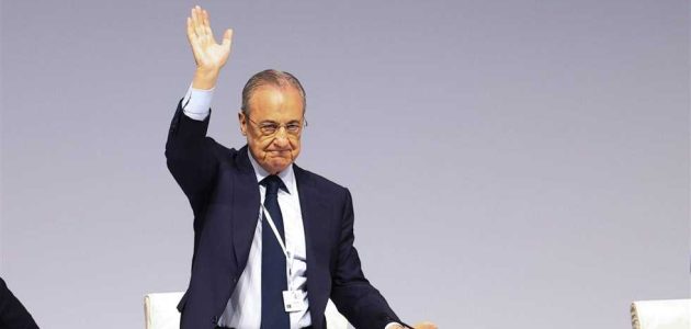 بيريز: الفوز بأي بطولة هو نقطة البداية للبطولة التالية في ريال مدريد.. ووصف خاص لثلاثي الفريق