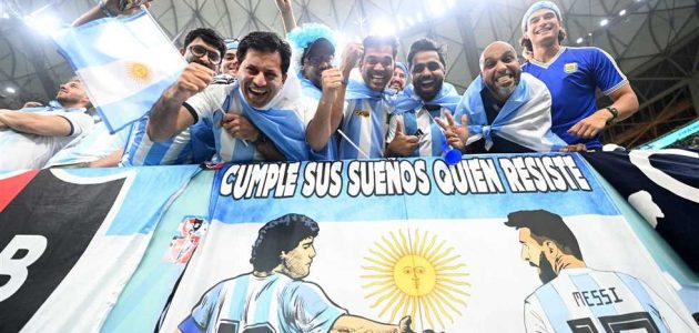 جماهير الأرجنتين الأفضل في العالم