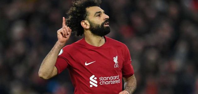 يُمناه تعانق المجد.. محمد صلاح هداف ليفربول التاريخي في الدوري
