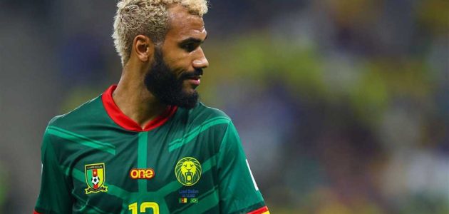 شوبو موتنج يعلن غيابه عن قائمة الكاميرون خلال مواجهتي نامبيا